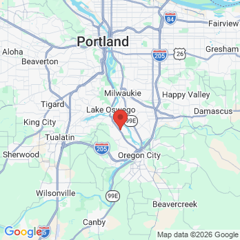 Map to Smile Linn Dental office in West Linn, OR