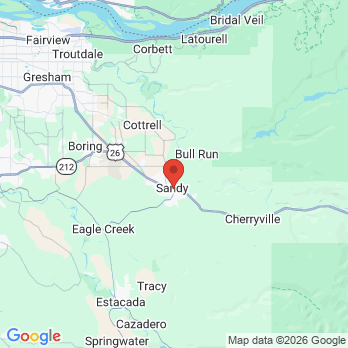 Map to BeaverBrooke Family Dental office in Sandy, OR