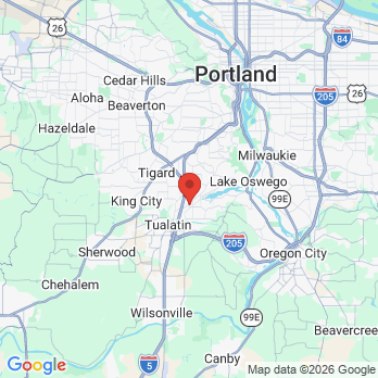 Map to Dr Damion Gilday office in Lake Oswego, OR