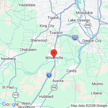 Map to Boones Landing Dental Center office in Wilsonville, OR