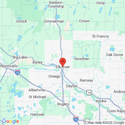 Map to  office in Elk River, MN