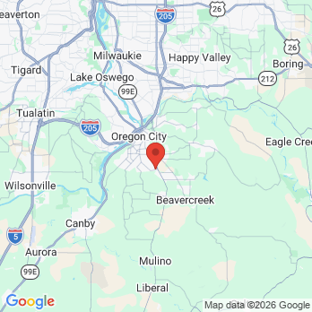 Map to Oregon City Smiles Dental office in Oregon City, OR