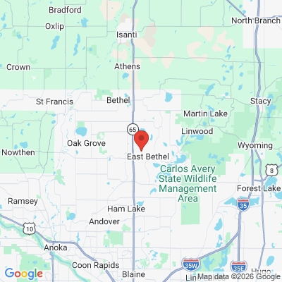 Map to  office in Saint Anthony, Anoka County
