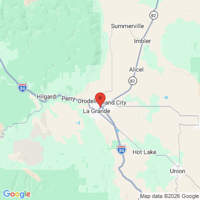 Map to  office in La Grande, OR