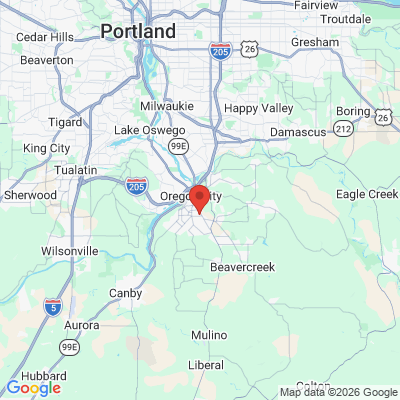 Map to  office in Oregon City, OR