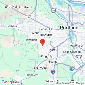 Map to Good Life Dentistry office in Beaverton, OR