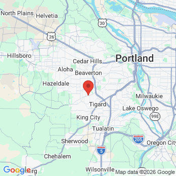 Map to Primary Office office in Beaverton, OR