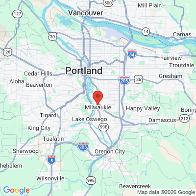 Map to  office in Milwaukie, OR