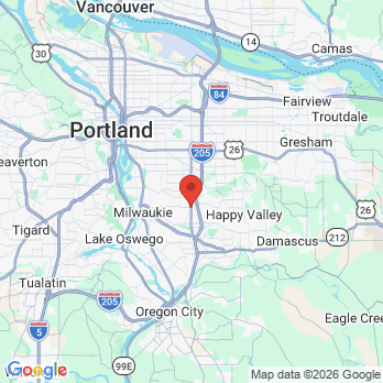 Map to King Smile Dentistry office in Happy Valley, OR