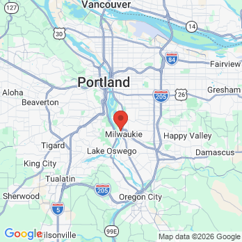 Map to Milwaukie office in Milwaukie, OR