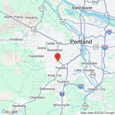 Map to  office in Beaverton, OR