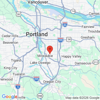 Map to Christina Blatchford DMD office in Milwaukie, OR