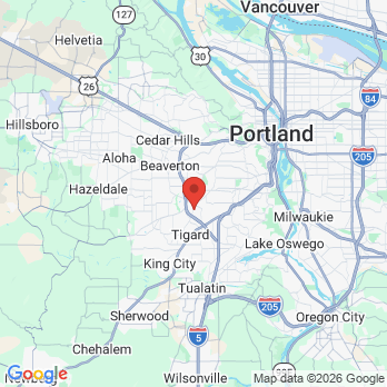 Map to Lowen Perio office in Tigard, OR