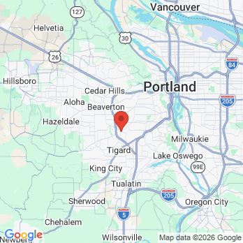 Map to Sleep Health Partners office in Portland, OR