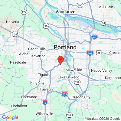 Map to  office in SW Pdx Pediatric Dentistry