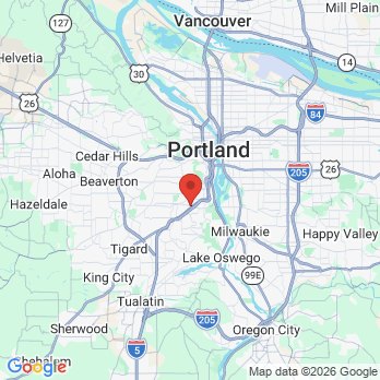 Map to Mojgan Rostamian DMD PC office in Portland, OR