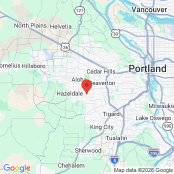 Map to SUMMERCREST DENTAL office in BEAVERTON, OR