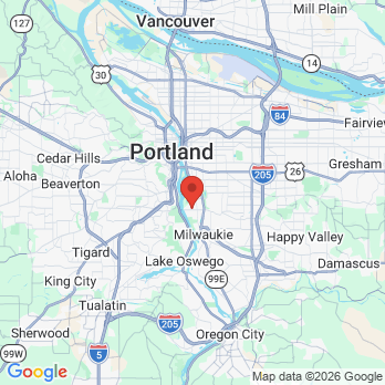 Map to Whittemore Family Dentistry office in Portland, OR
