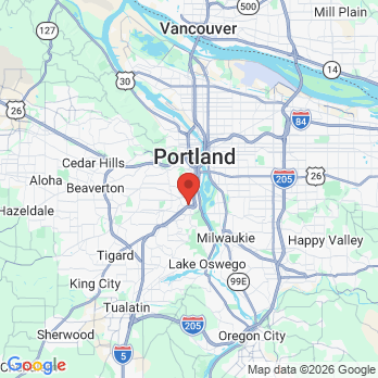 Map to Terwilliger Dental office in Portland, OR