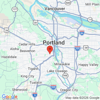 Map to Garfinkle Orthodontics office in Portland, OR