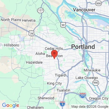 Map to Noland Dental LLC office in Beaverton, OR