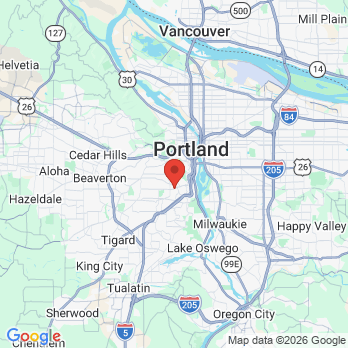Map to General Dental office in Portland, OR