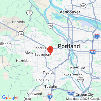 Map to Cloud Nine Dental at Raleigh Park office in Portland, OR