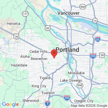 Map to PACIFIC WOODS DENTAL office in Portland, OR