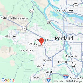 Map to Primary Office office in Beaverton, OR