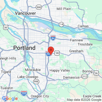 Map to King Dental in SE Portland office in Portland, OR