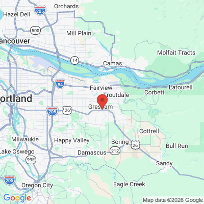 Map to  office in Gresham, OR