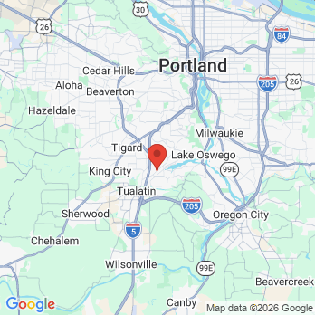 Map to Optima Dental office in Lake Oswego, OR