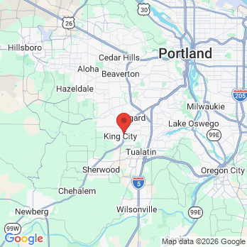 Map to Primary Office office in Tigard, OR