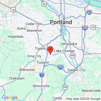 Map to GEISLER OMS office in Lake Oswego, OR