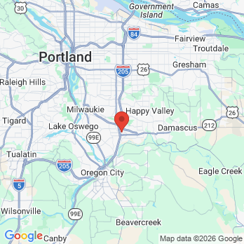 Map to 82nd Drive Dental office in Clackamas, OR