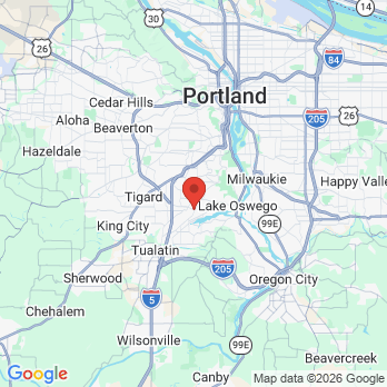Map to Lake Grove Dental office in Lake Oswego, OR
