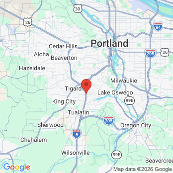 Map to Dental Arts & Wellness office in Lake Oswego, OR