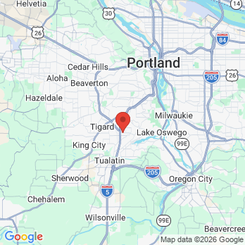Map to Tydeman Dental office in Lake Oswego, OR