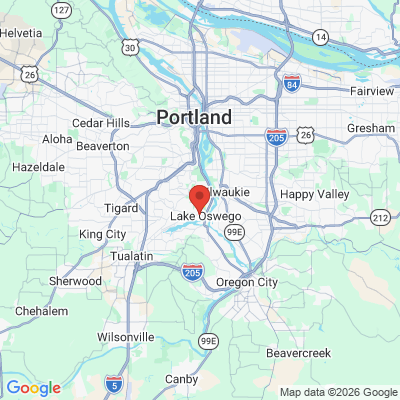 Map to  office in Lake Oswego, OR