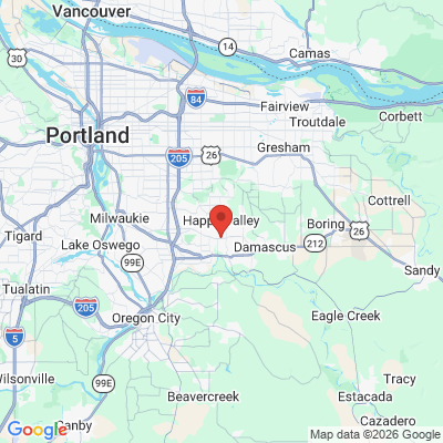 Map to  office in Clackamas, OR