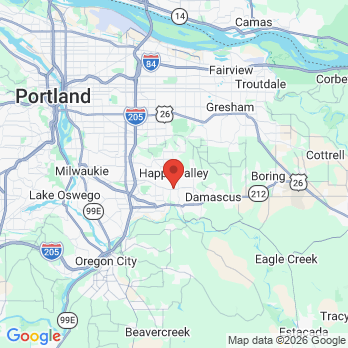 Map to Modern Family Dental office in Happy Valley, OR