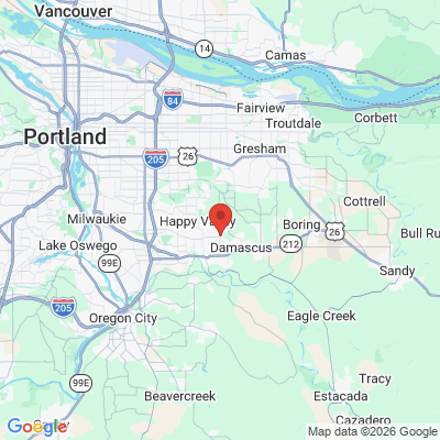 Map to  office in Happy Valley, OR