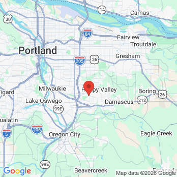 Map to Mt Scott Family Dental office in Clackamas, OR
