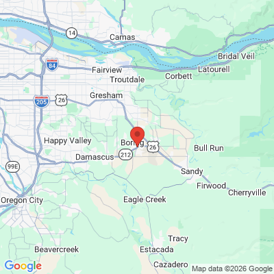 Map to  office in Boring, OR