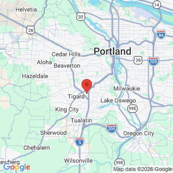 Map to Primary Office office in Tigard, OR