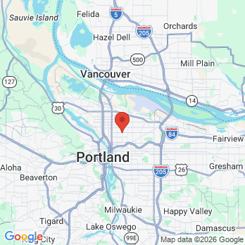 Map to Alameda Dental office in Portland, OR