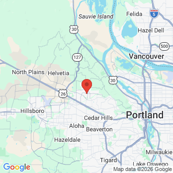 Map to Timber Dental Bethany  office in Portland, OR