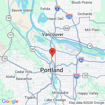 Map to NoPo Kids Dentistry office in Portland, OR