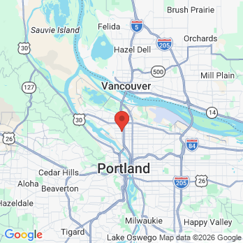 Map to Interstate Dental Clinic office in Portland, OR