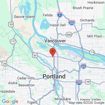 Map to North Portland Dental Care office in Portland, OR